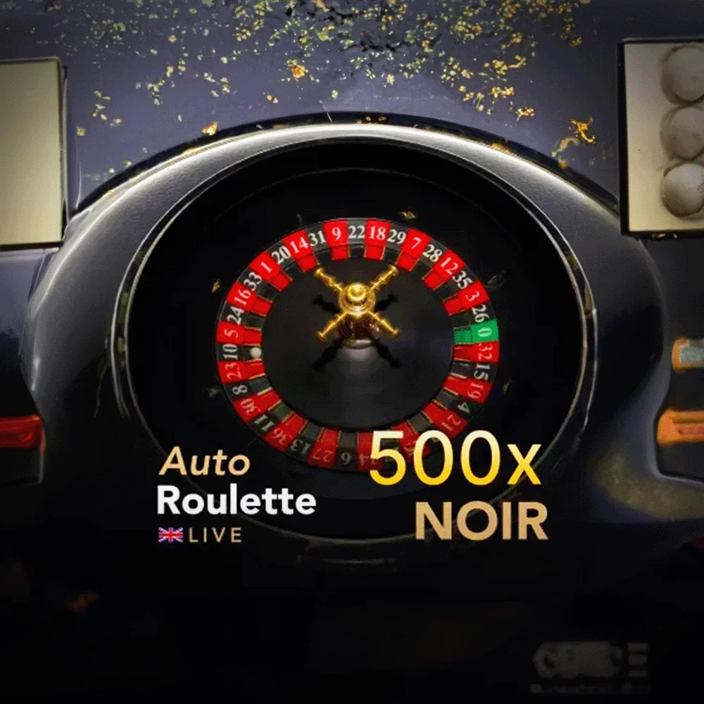 Gamblii Casino: 500x Auto Roulette Noir