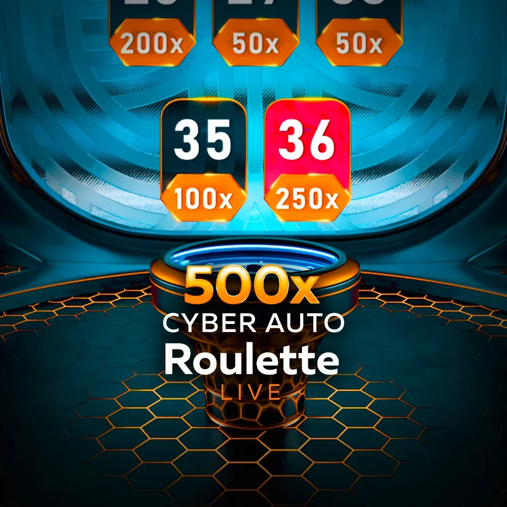 500x Cyber Auto Roulette — gokkast | Gamblii Casino